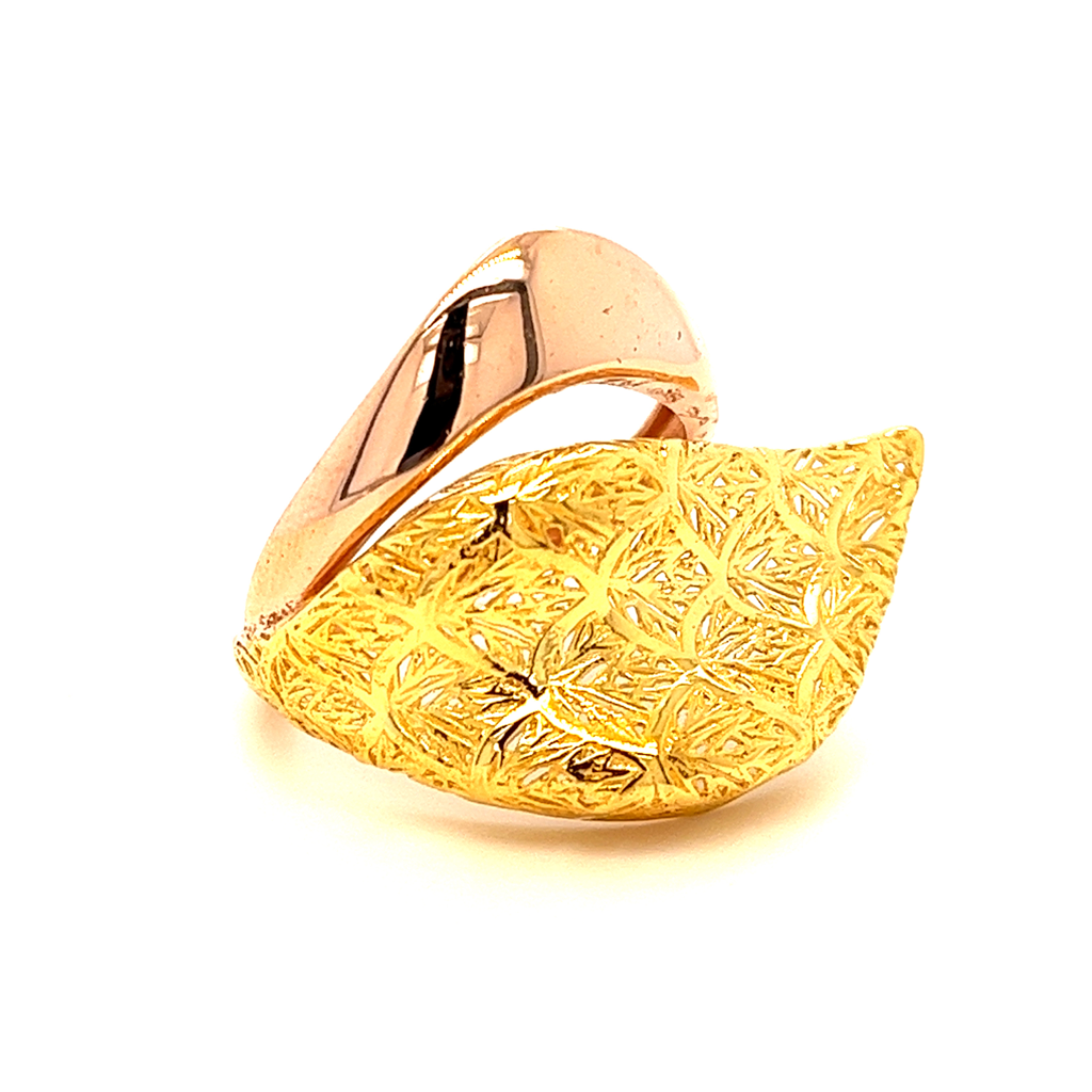 22k gold turkish overlay ring - Image 2