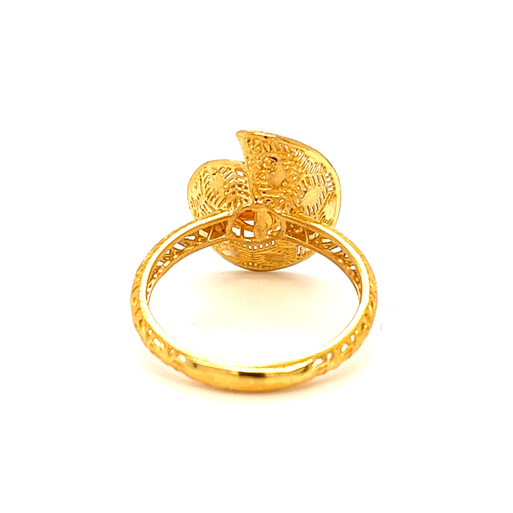 22k gold turkish ojo ring - Image 4