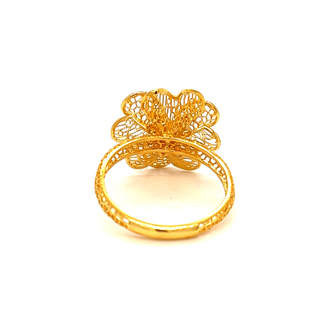 22k gold turkish syringa ring - Image 4