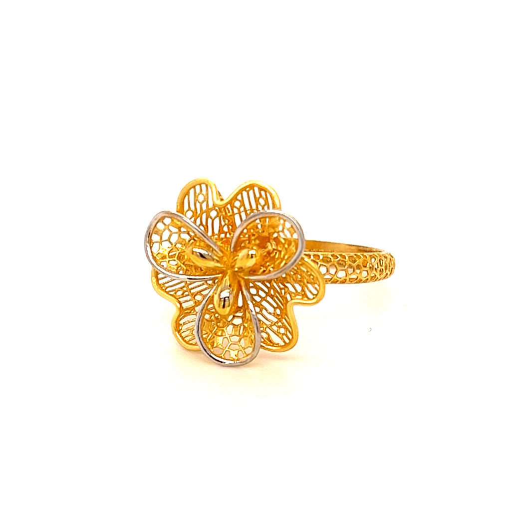 22k gold turkish syringa ring - Image 2