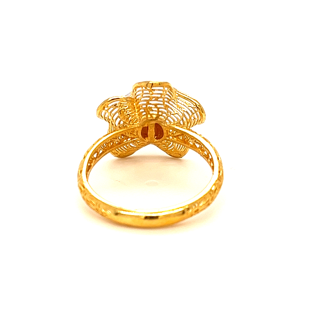 22k gold turkish courvy ring - Image 4