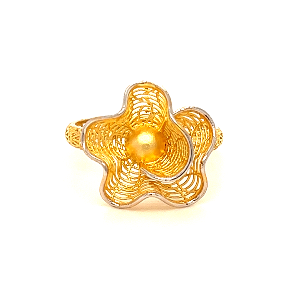 22k gold turkish courvy ring - Image 3