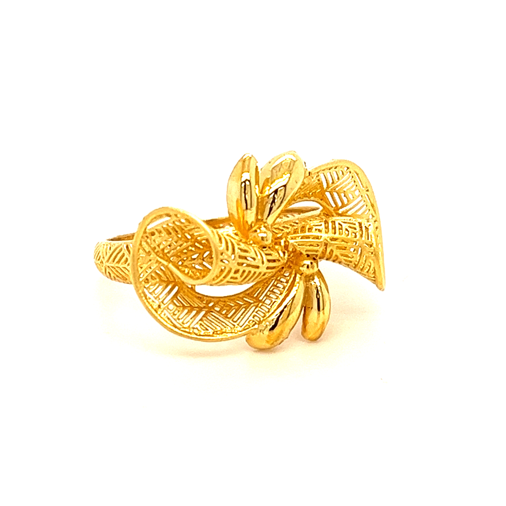 22k gold turkish holly ring