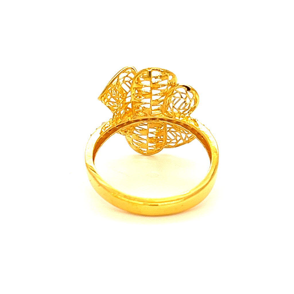 22k gold turkish floris ring - Image 4