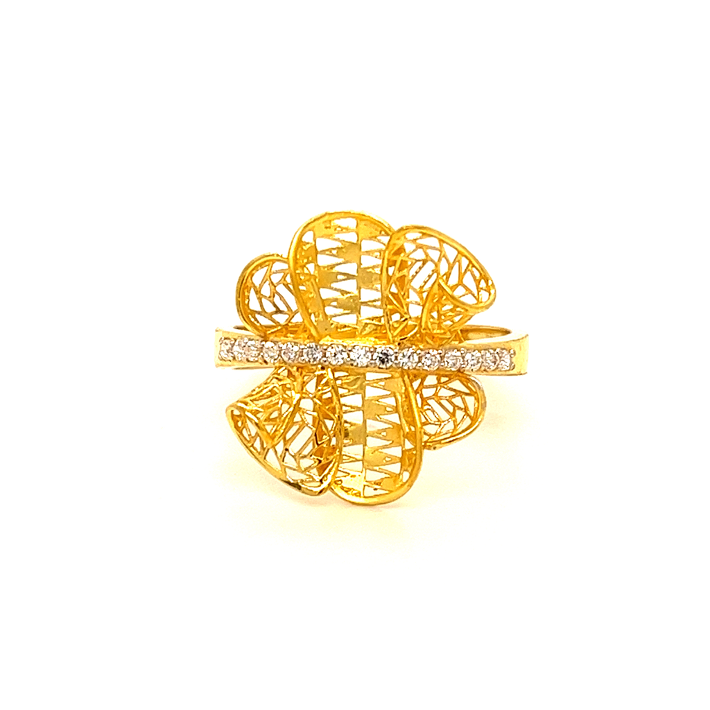 22k gold turkish floris ring - Image 3