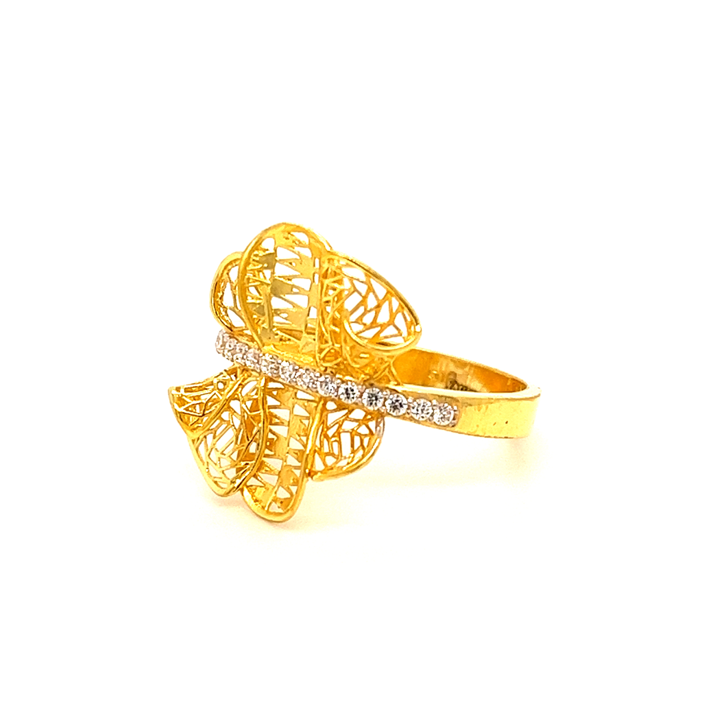 22k gold turkish floris ring - Image 2