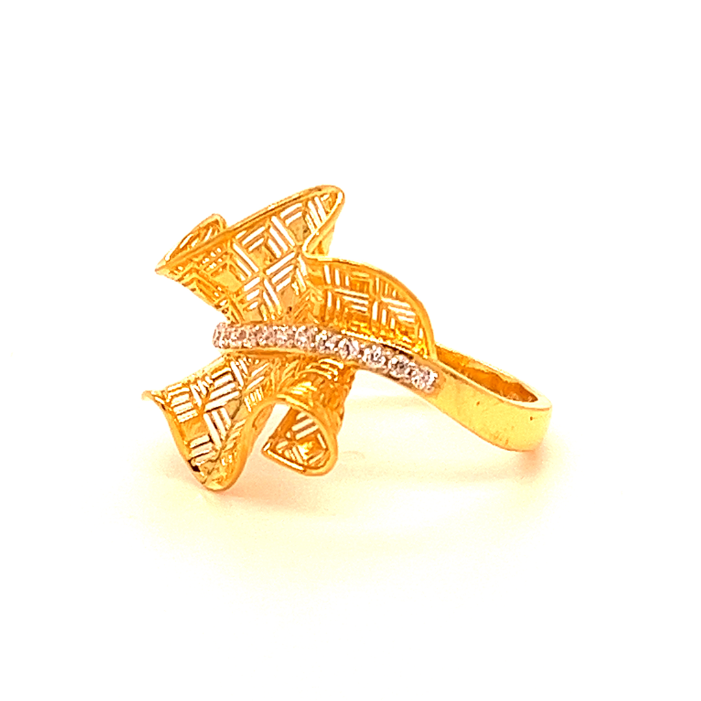 22k gold turkish baris ring - Image 2