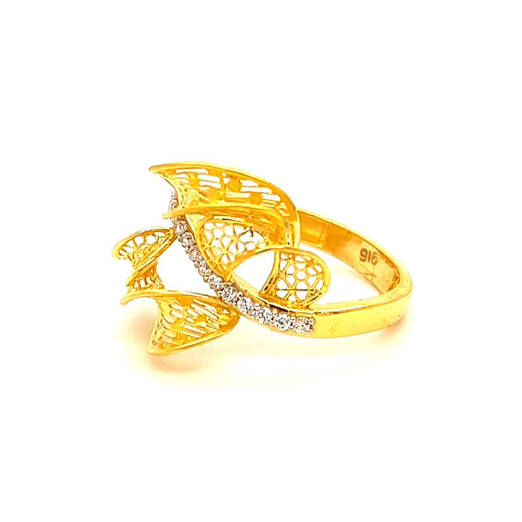 22k gold turkish ring