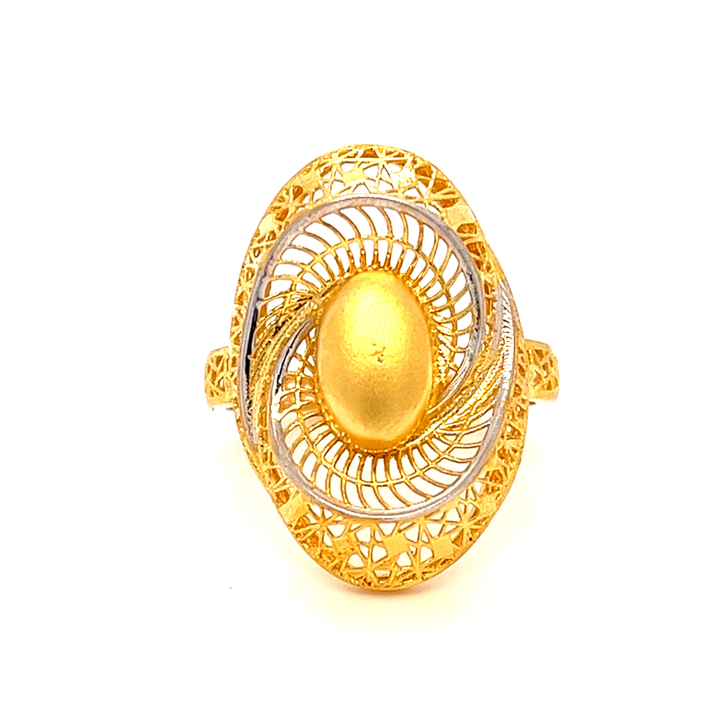 22k gold turkish concentric ring - Image 7