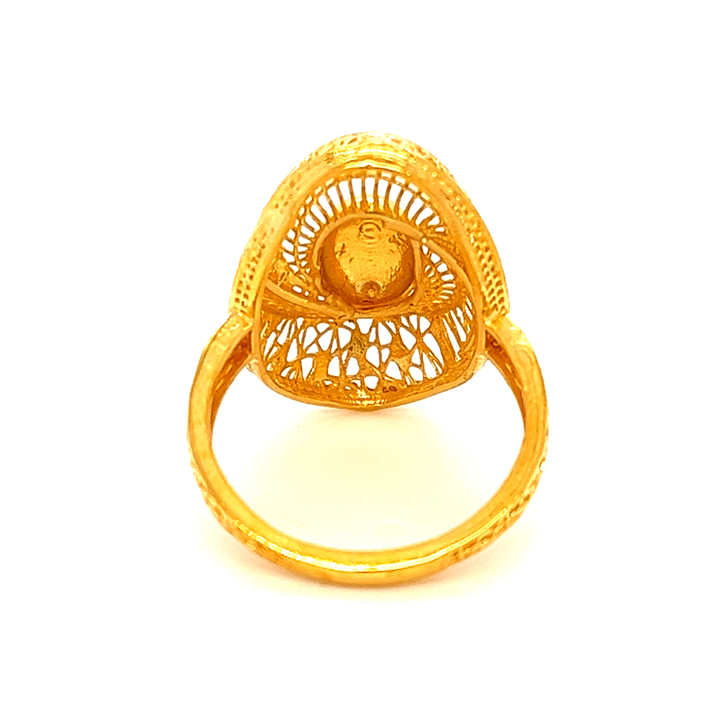22k gold turkish concentric ring - Image 6
