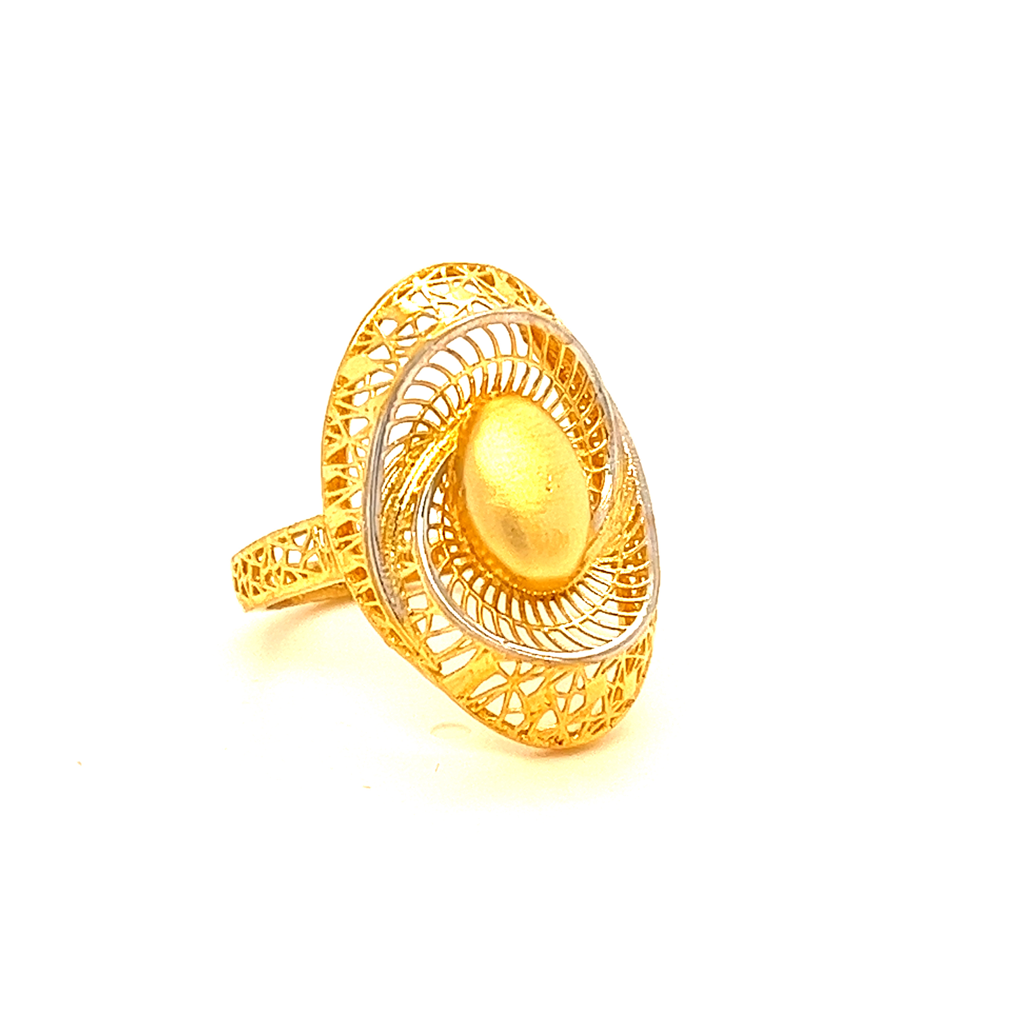 22k gold turkish concentric ring - Image 5