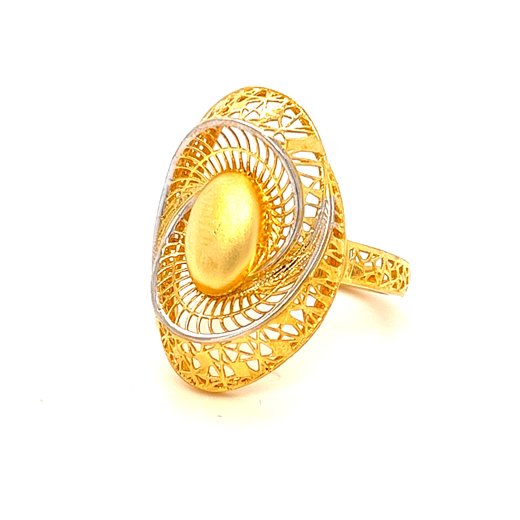22k gold turkish concentric ring - Image 3
