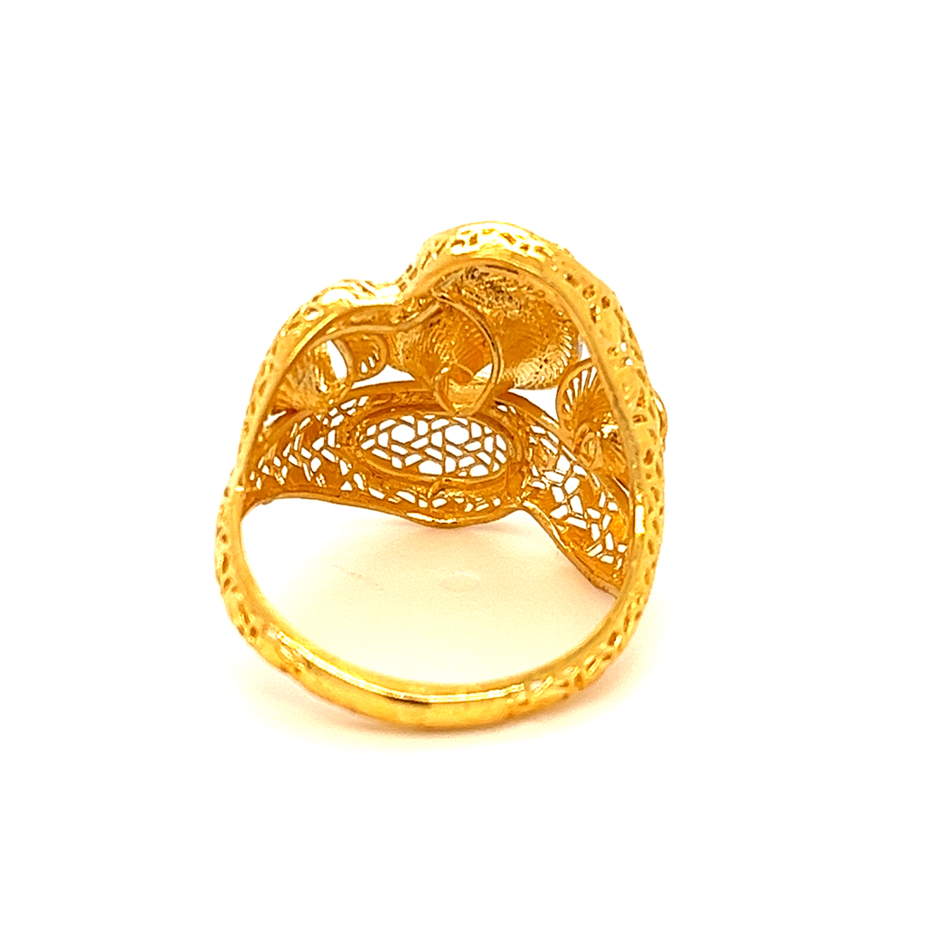 22k gold turkish pompon ring - Image 4