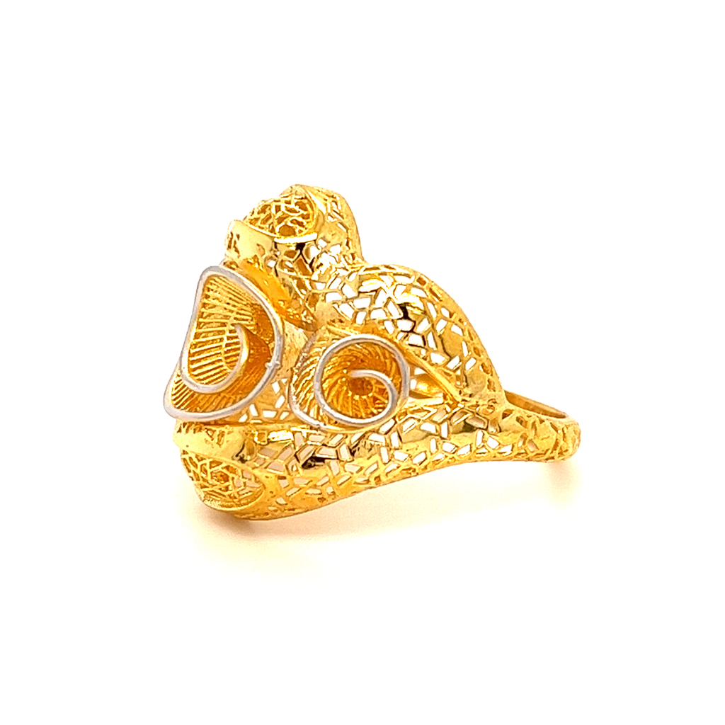 22k gold turkish pompon ring - Image 2