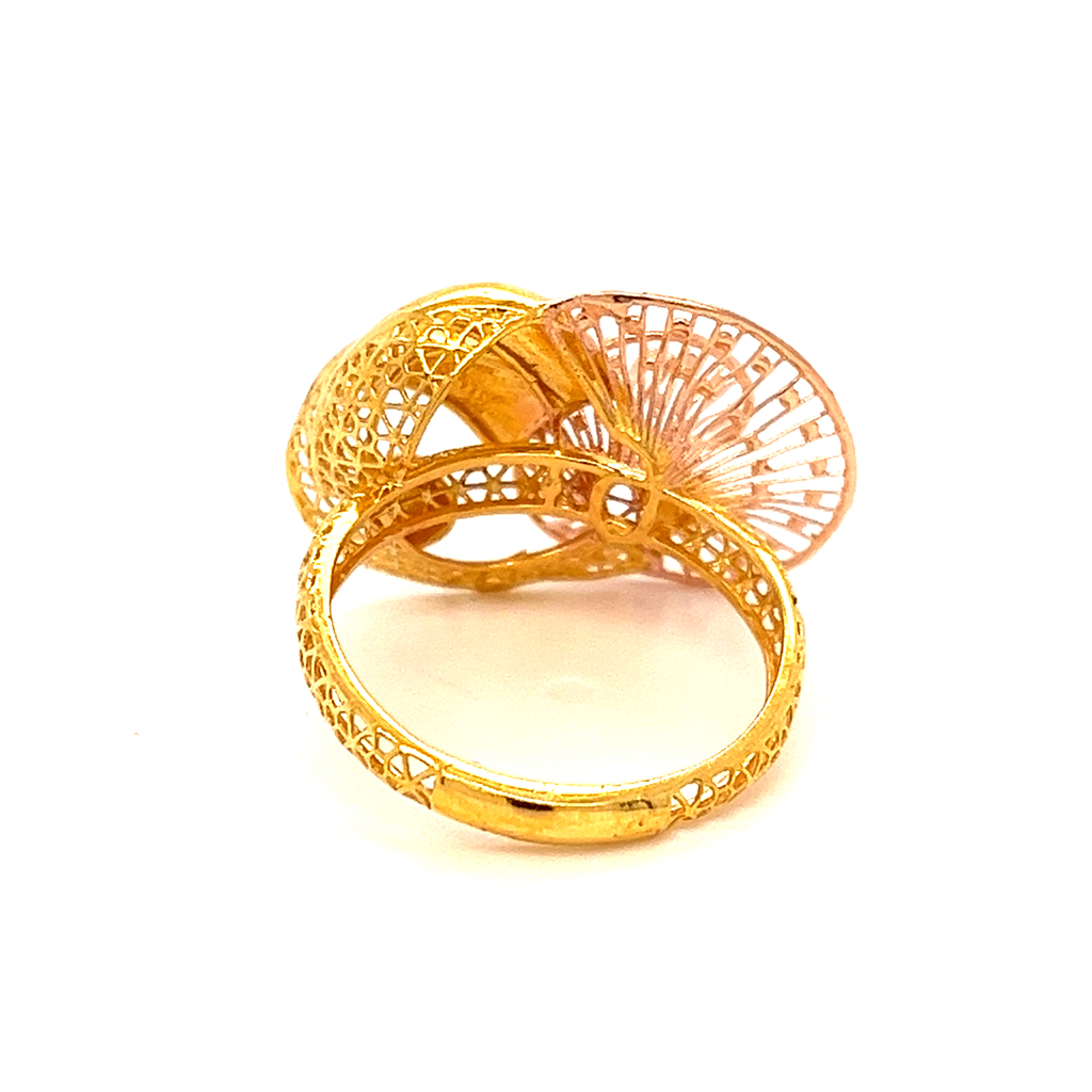 22k gold turkish dancing rejoice ring - Image 5