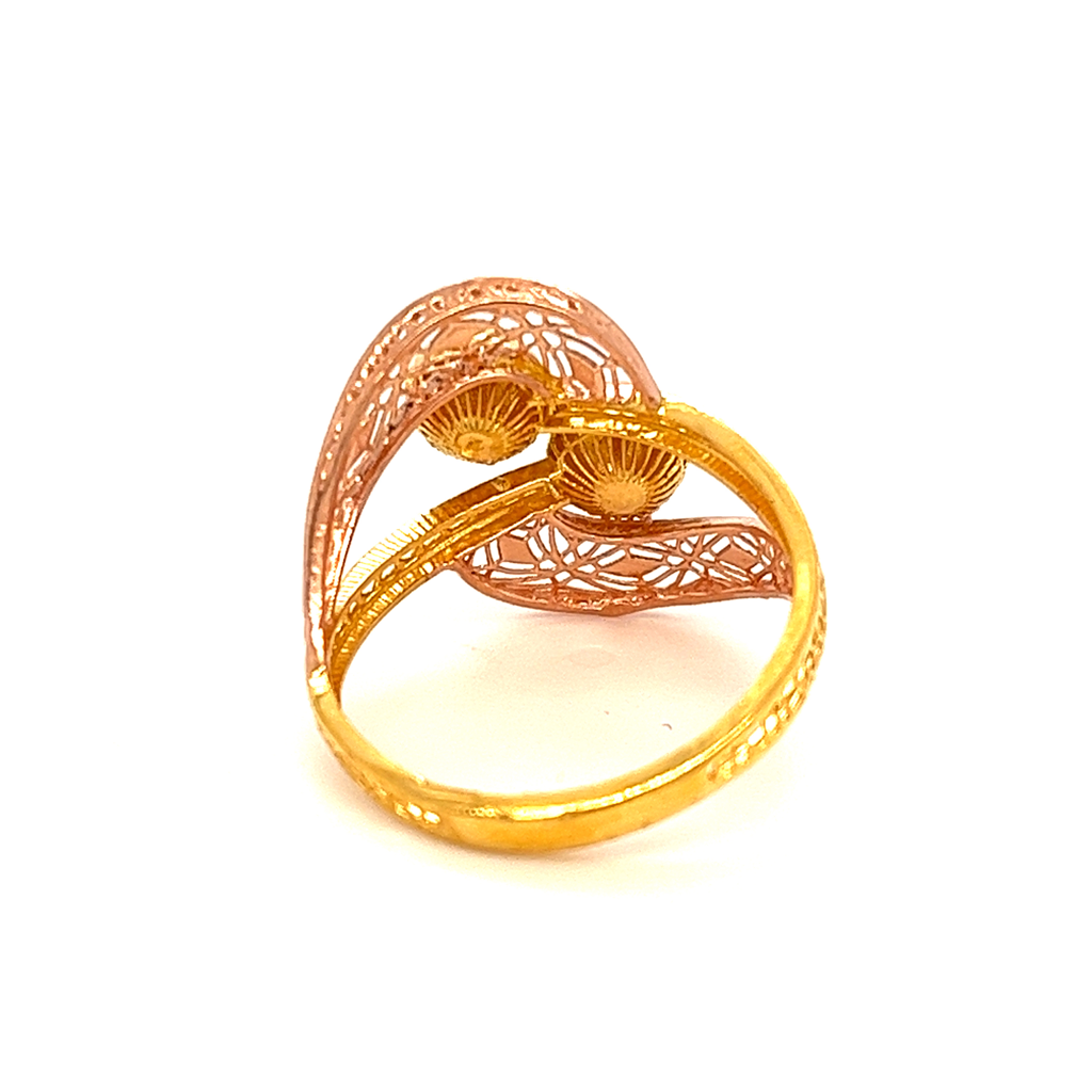 22k gold turkish blooming dales ring - Image 4