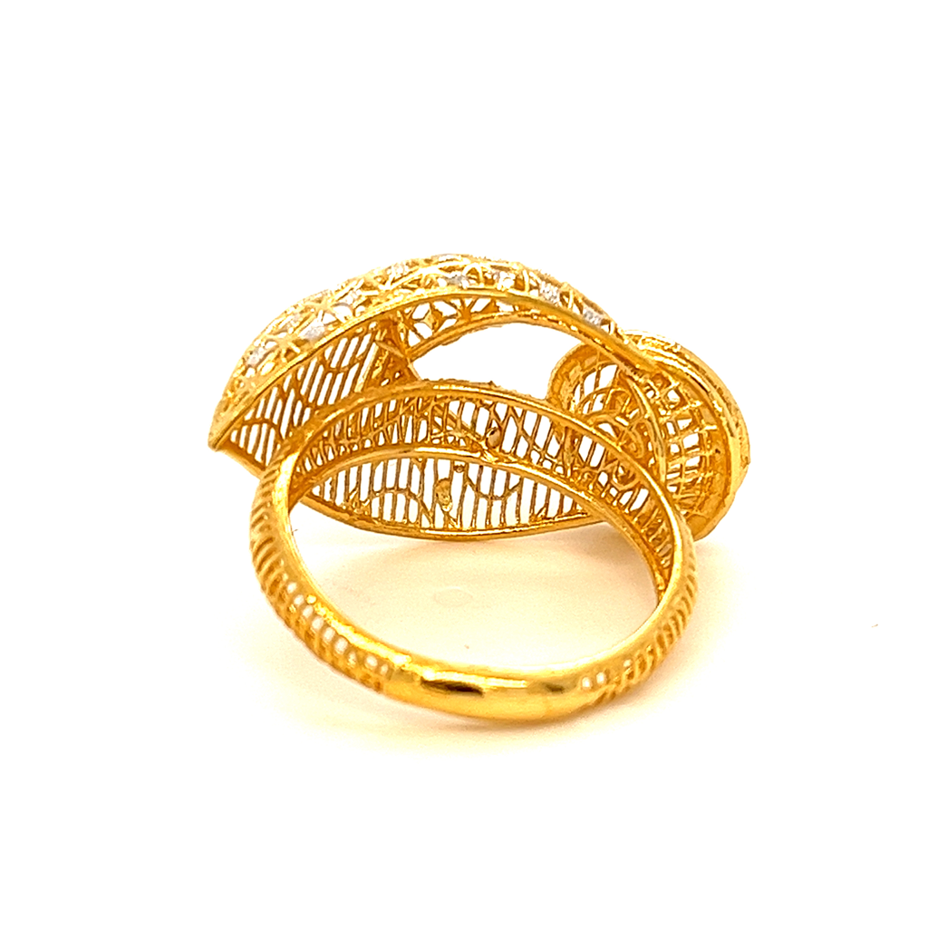 22k gold turkish true love ring - Image 4