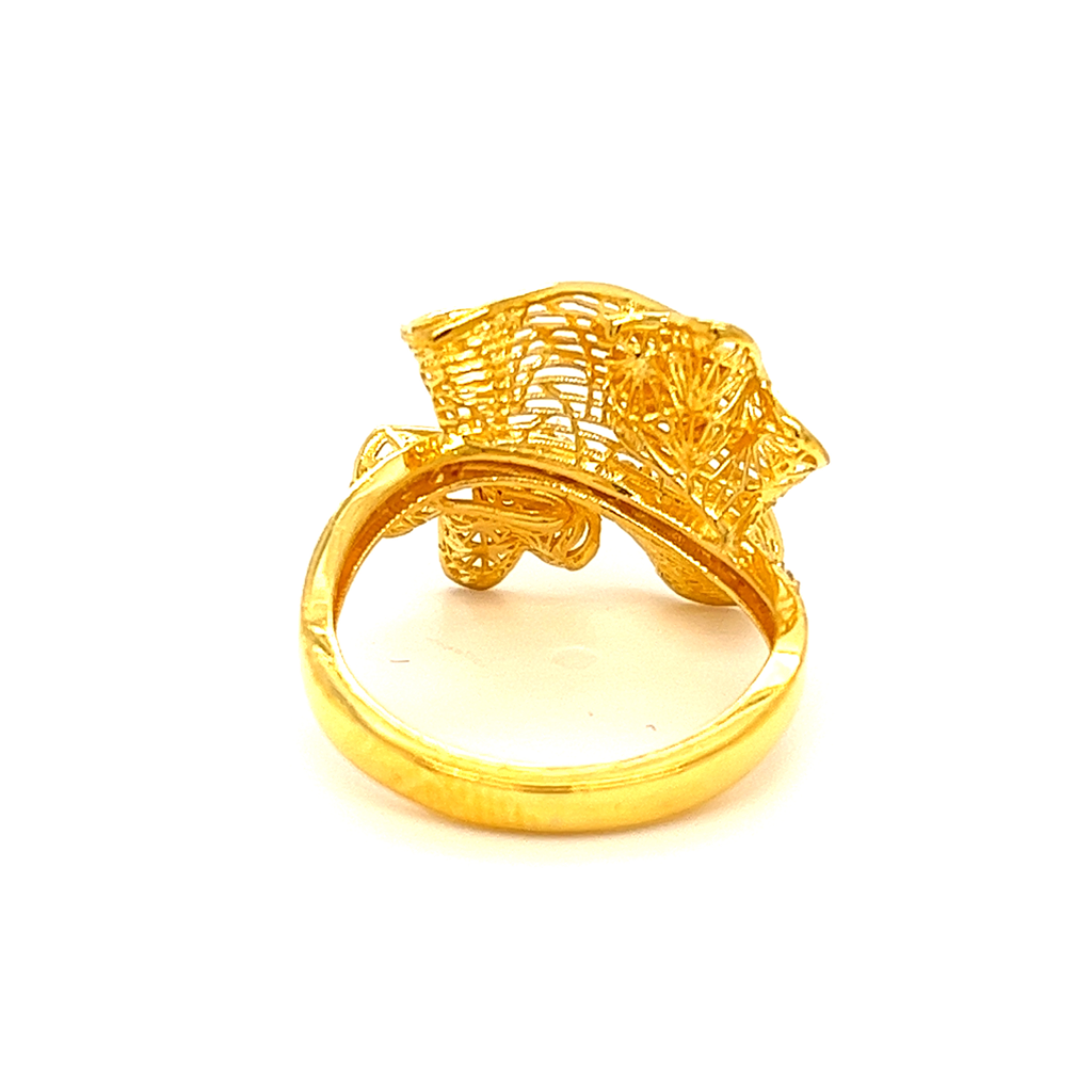 22k gold turkisk hebes ring - Image 4