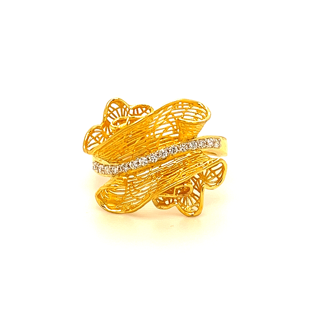 22k gold turkisk hebes ring - Image 3