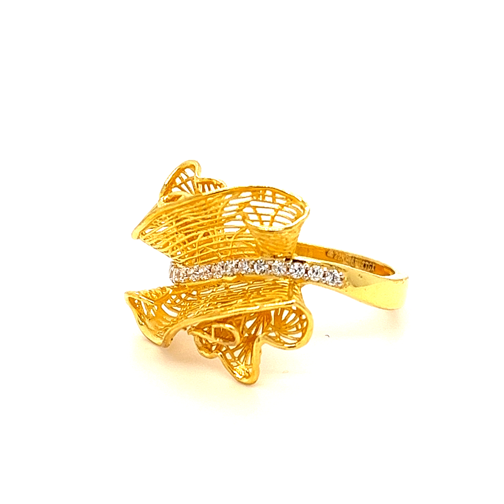 22k gold turkisk hebes ring - Image 2