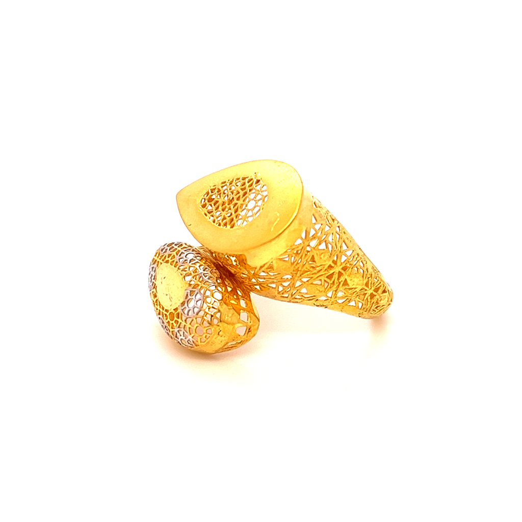 22k gold turkish lisha ring - Image 2