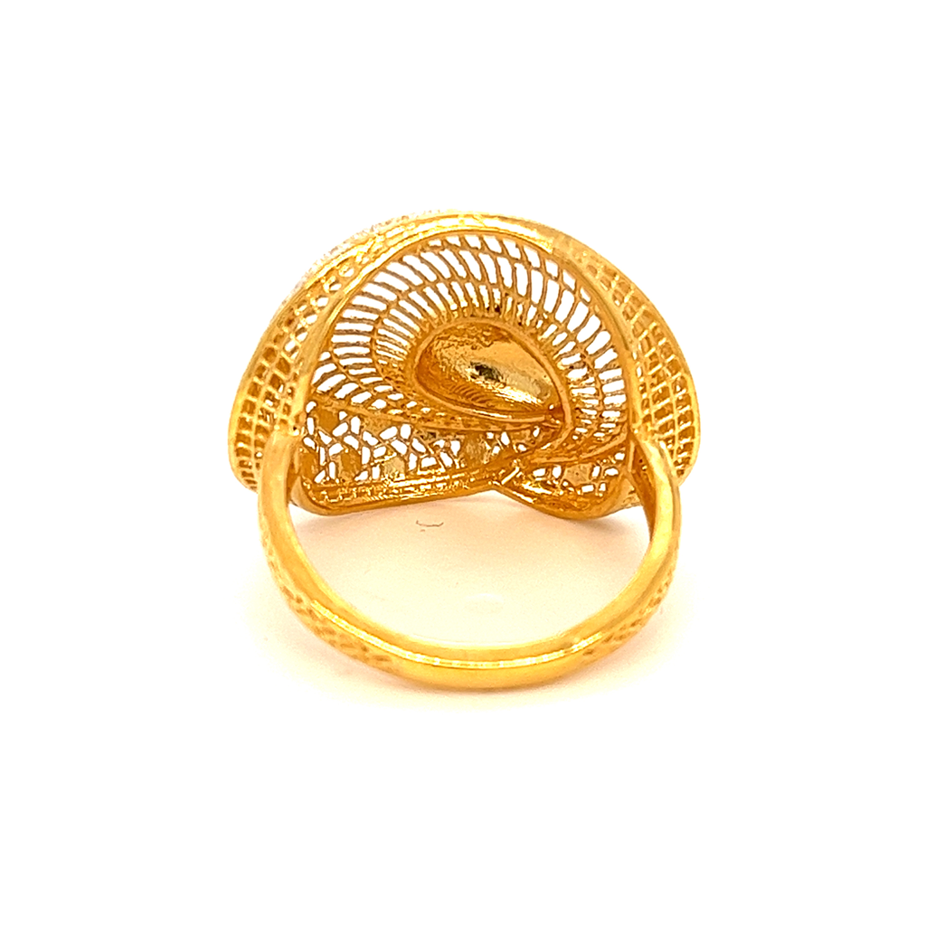 22k gold turkisk elegant ring - Image 4