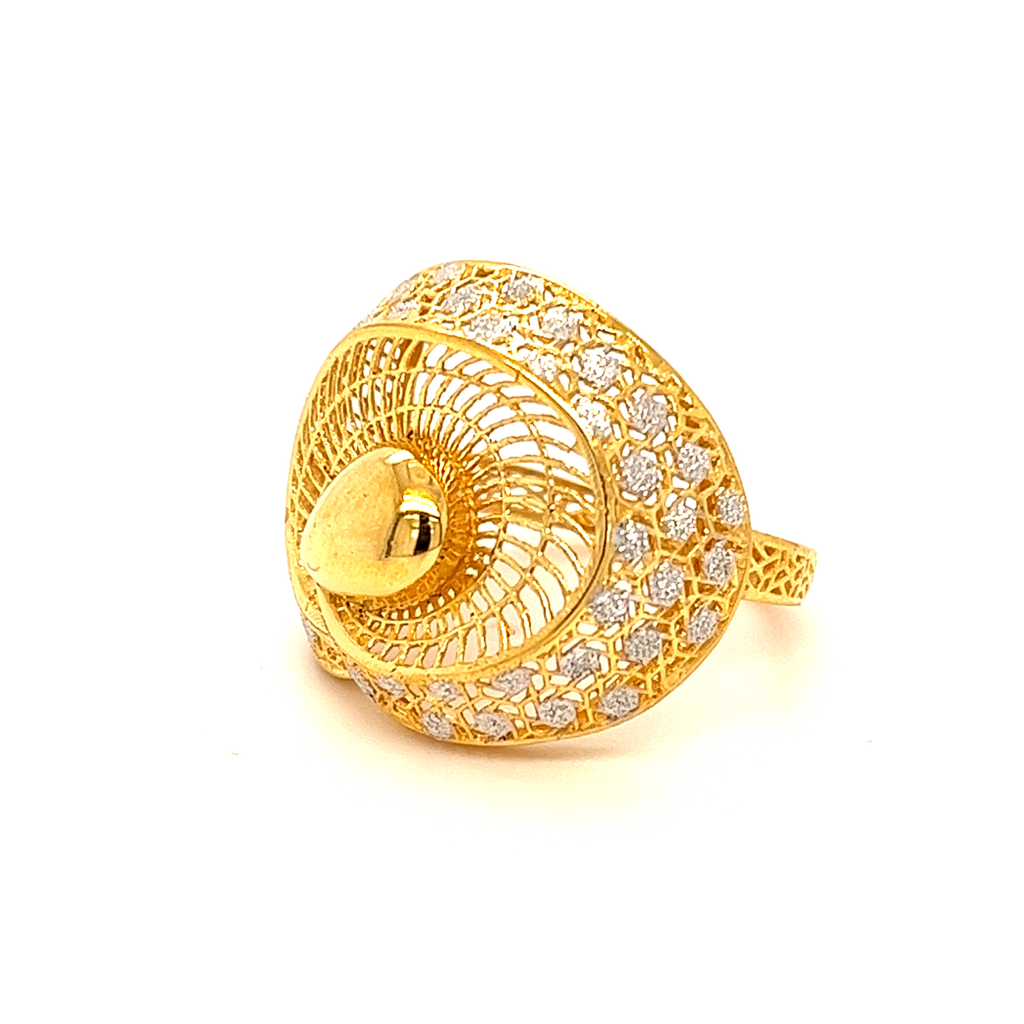 22k gold turkisk elegant ring - Image 2