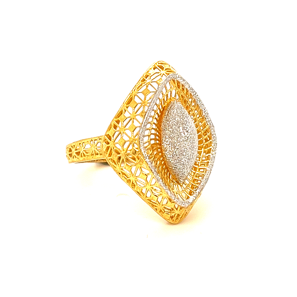 22k gold turkish beautiful ring