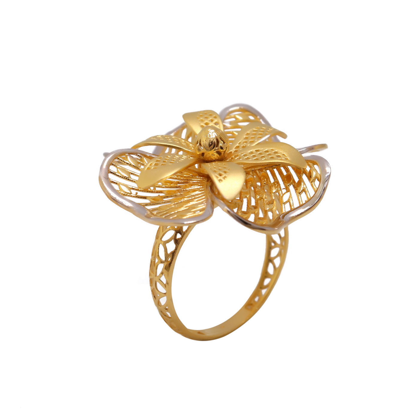 22k yellow gold forever ring - Image 2