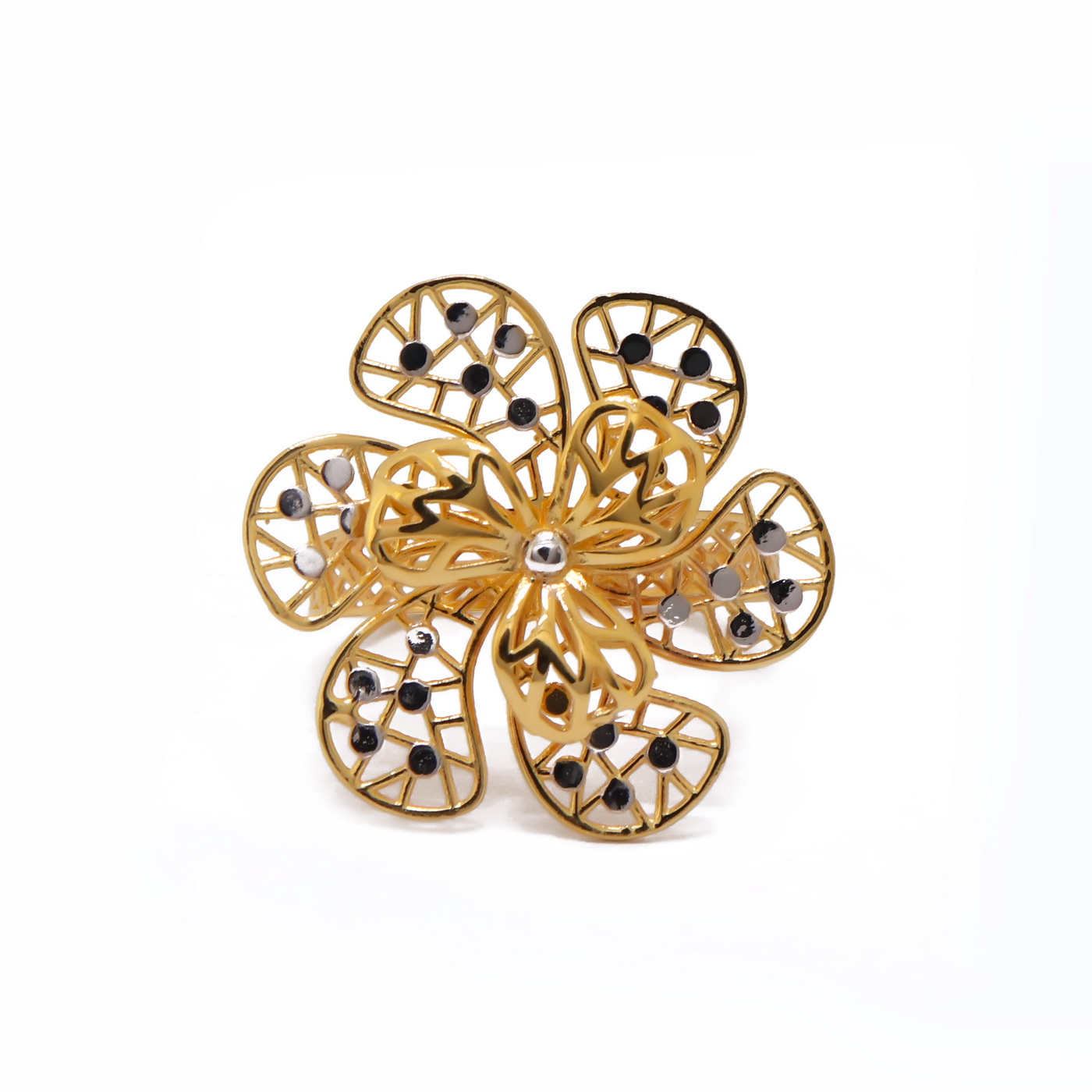 22k Yellow Gold Fresh Bloom Ring