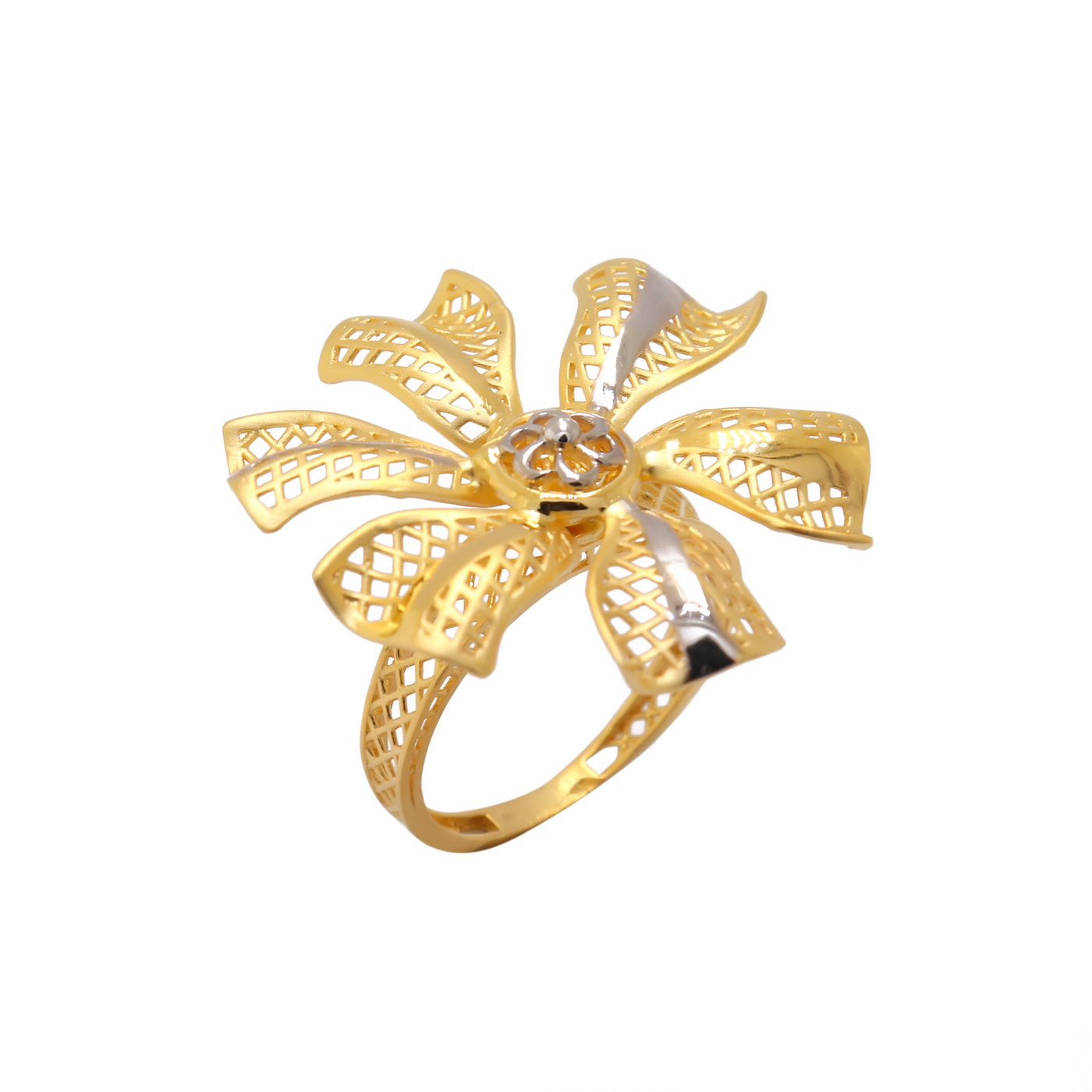 22k Yellow Gold Dazzle Ring - Image 2