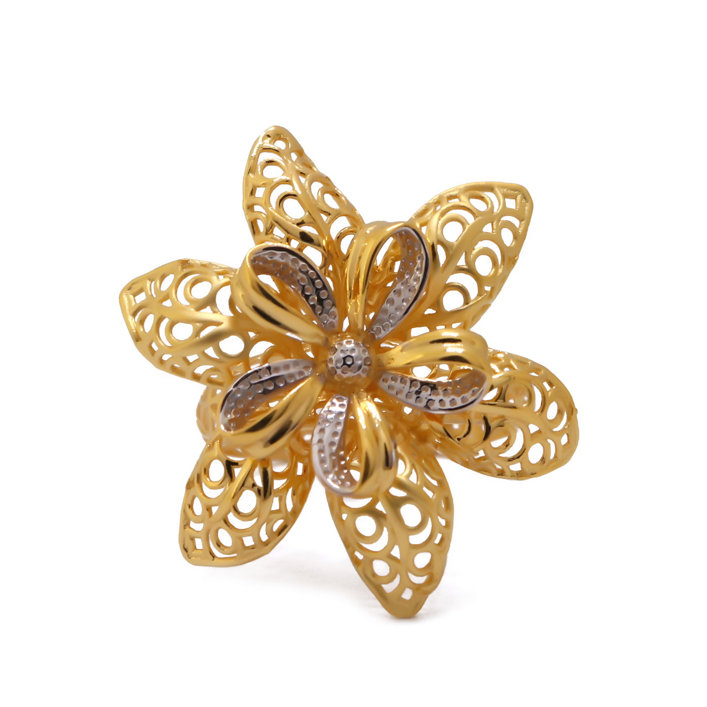 22k yellow gold elegant ring