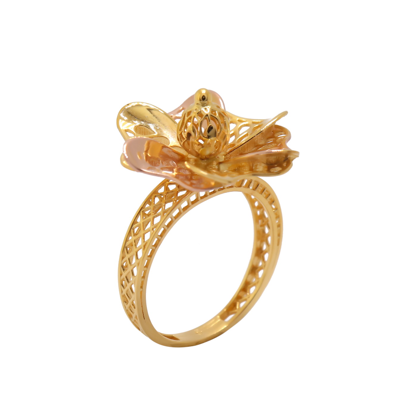22k yellow gold beautiful ring - Image 2
