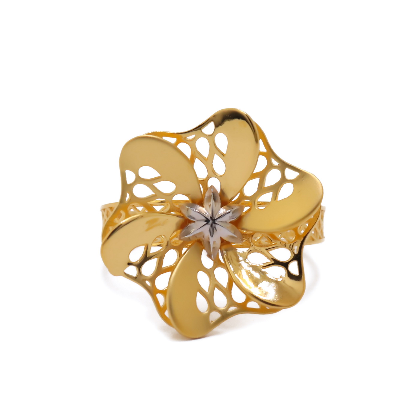 22k yellow gold galore ring
