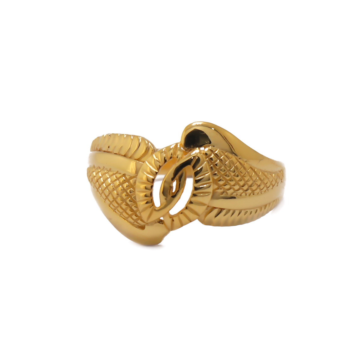 22k Gold Plain Together Forever Ring - Image 2