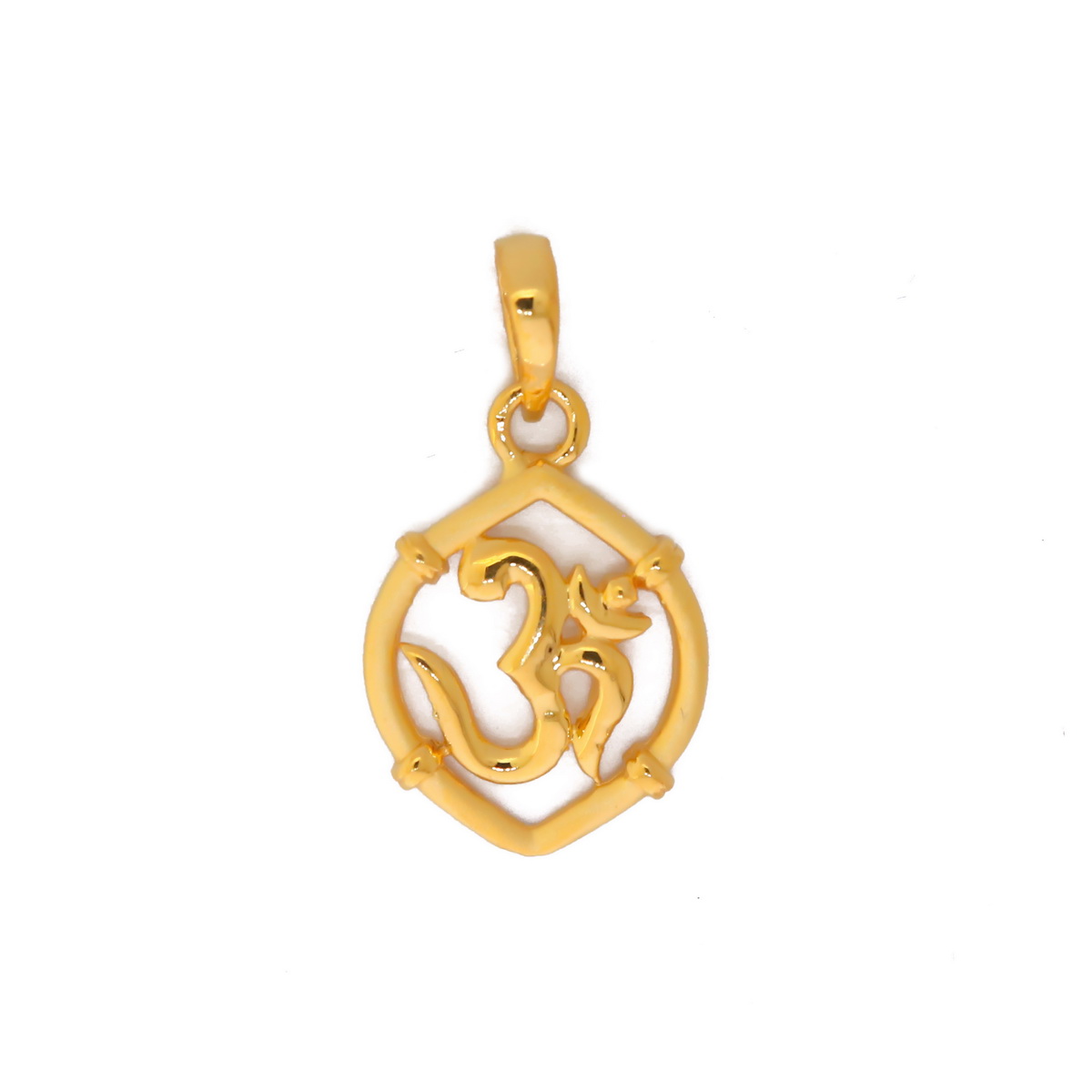 22k Yellow Gold Classic Design With Om Pendant