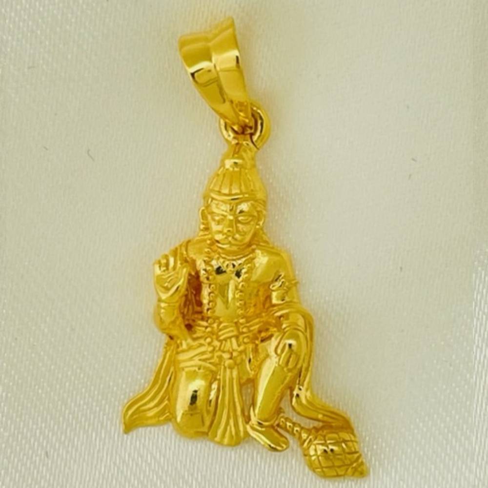 916 gold lord hanumaji pendants