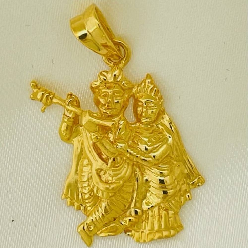 22K Gold Radhekrishna Pendants