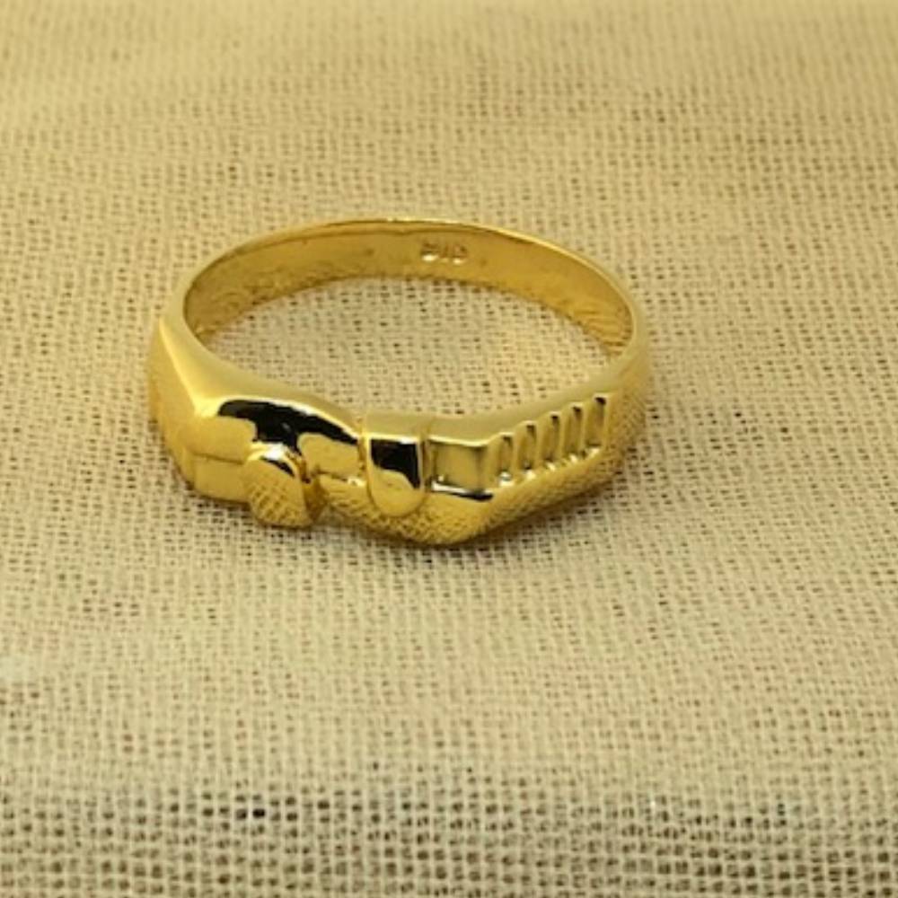 22K Gold Light Weight Ring