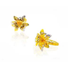 Begum collection Natural Shining Flower Ring