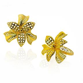 Begum collection Natural Orchid Flower Ring