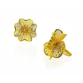 Begum collection Natural Floral Design Ring