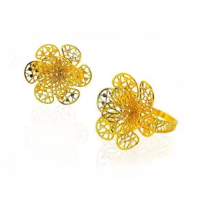 Begum collection Traditional Flower Natural Ring