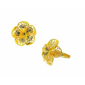 Begum collection Natural Plain Gold Design Ring