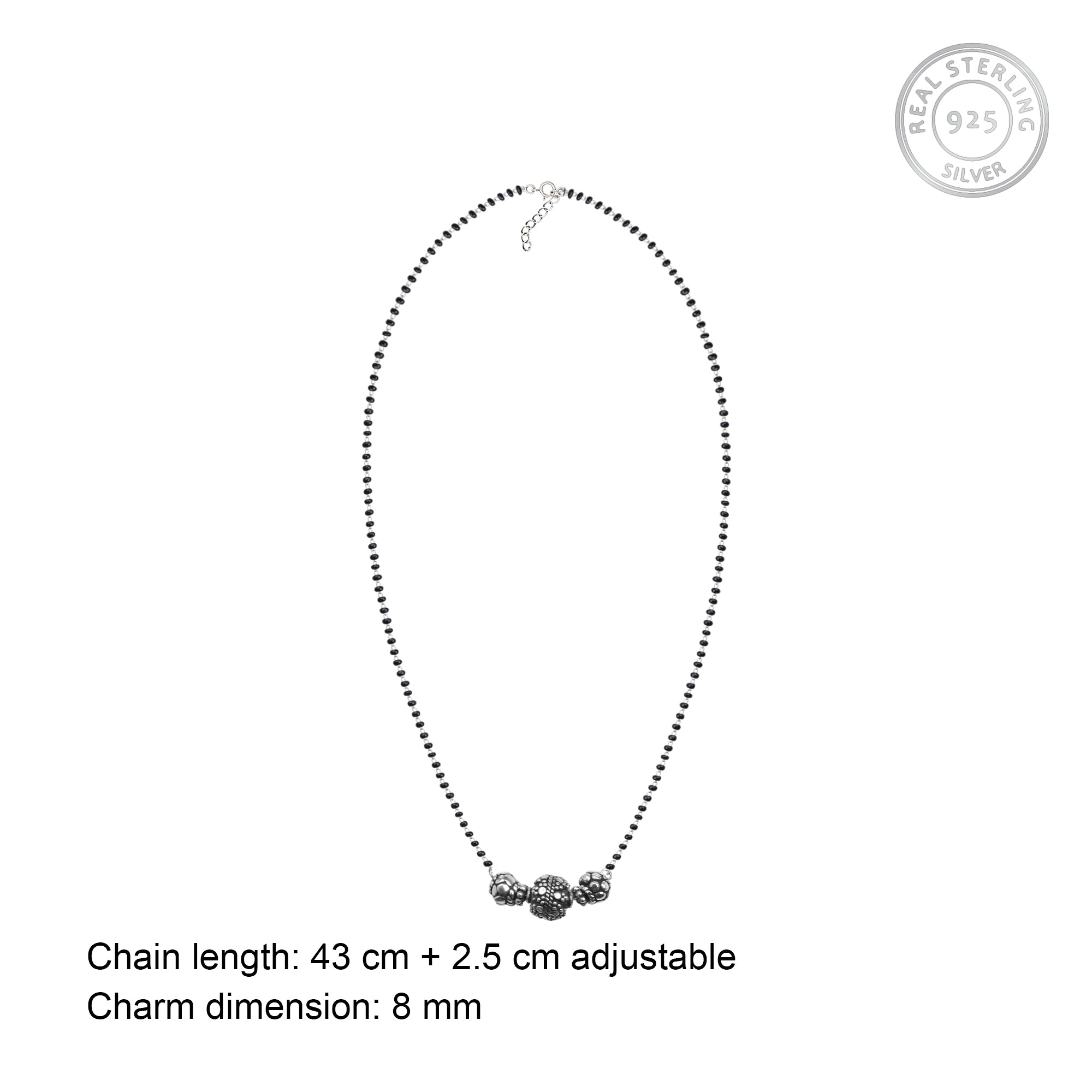 Traditional silver tribal mangalsutra - Image 4