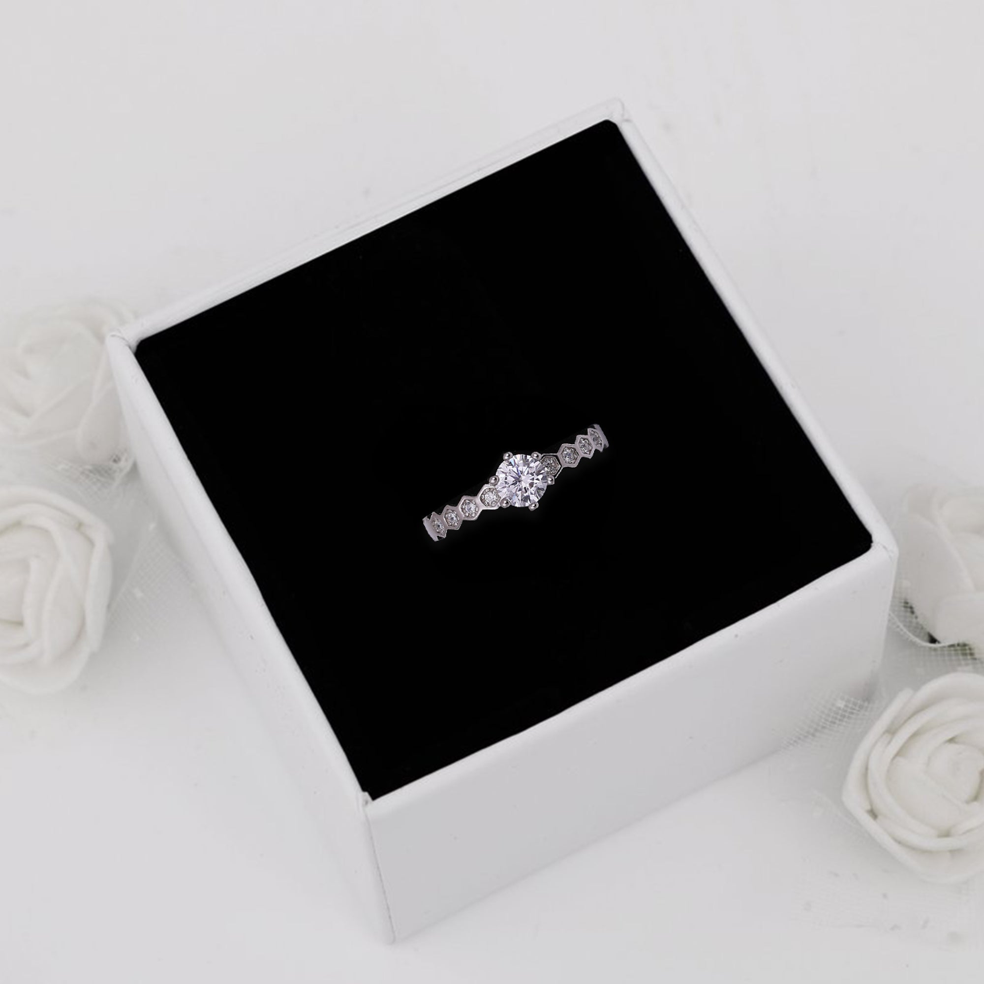 Silver charm ring - Image 2