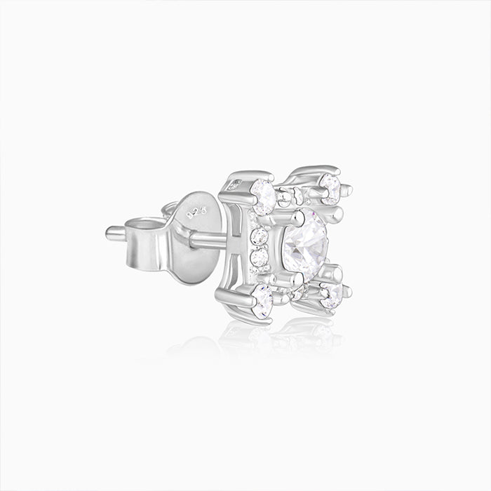 Silver shine bright like floral studs - Image 4