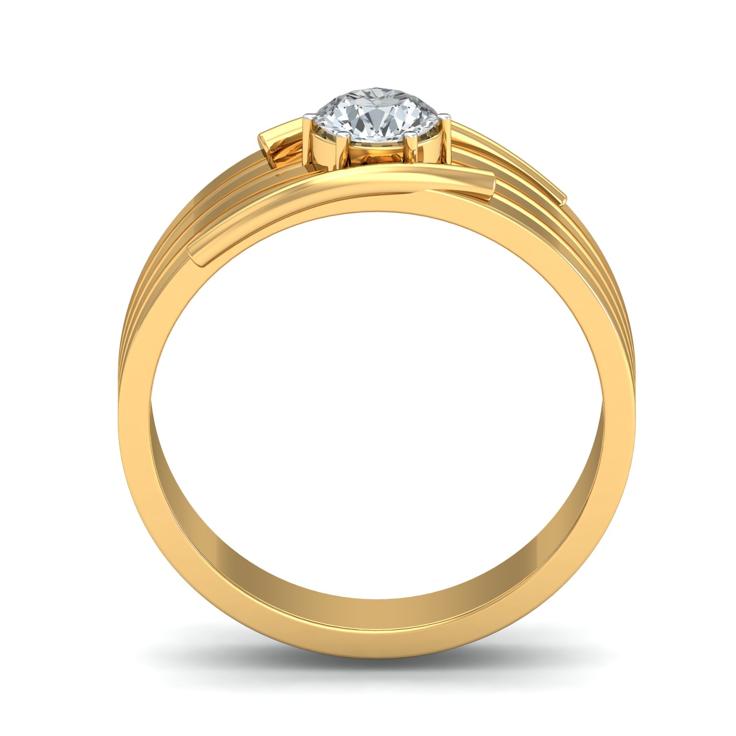 18K Gold Trending Design Ring - Image 3