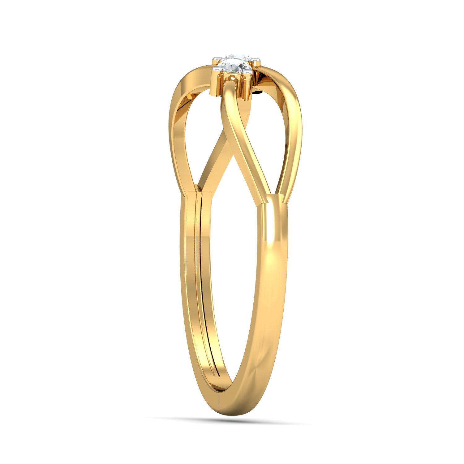 18K Gold Delicate Ring - Image 4