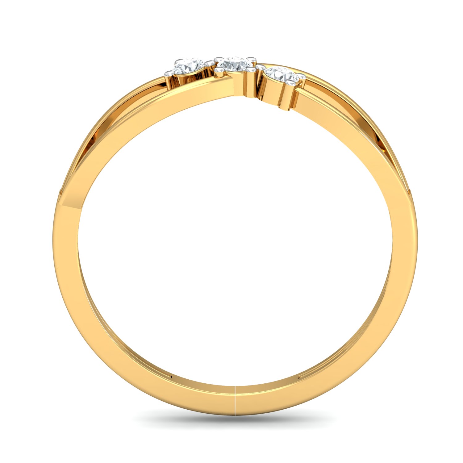 18K Gold Delicate Ring - Image 3
